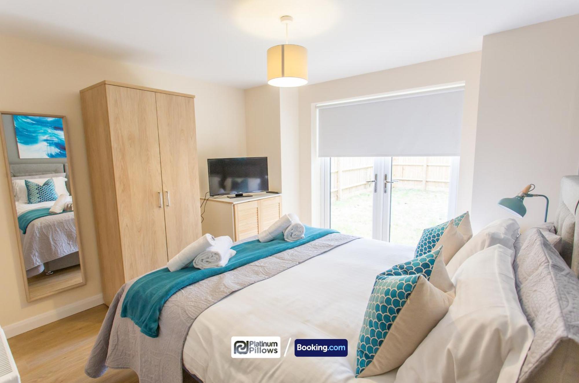 Modern Oxford 2 Bedroom Apartments, Near Headington Hospital, Families & Contractor Accommodation With Parking Exteriör bild