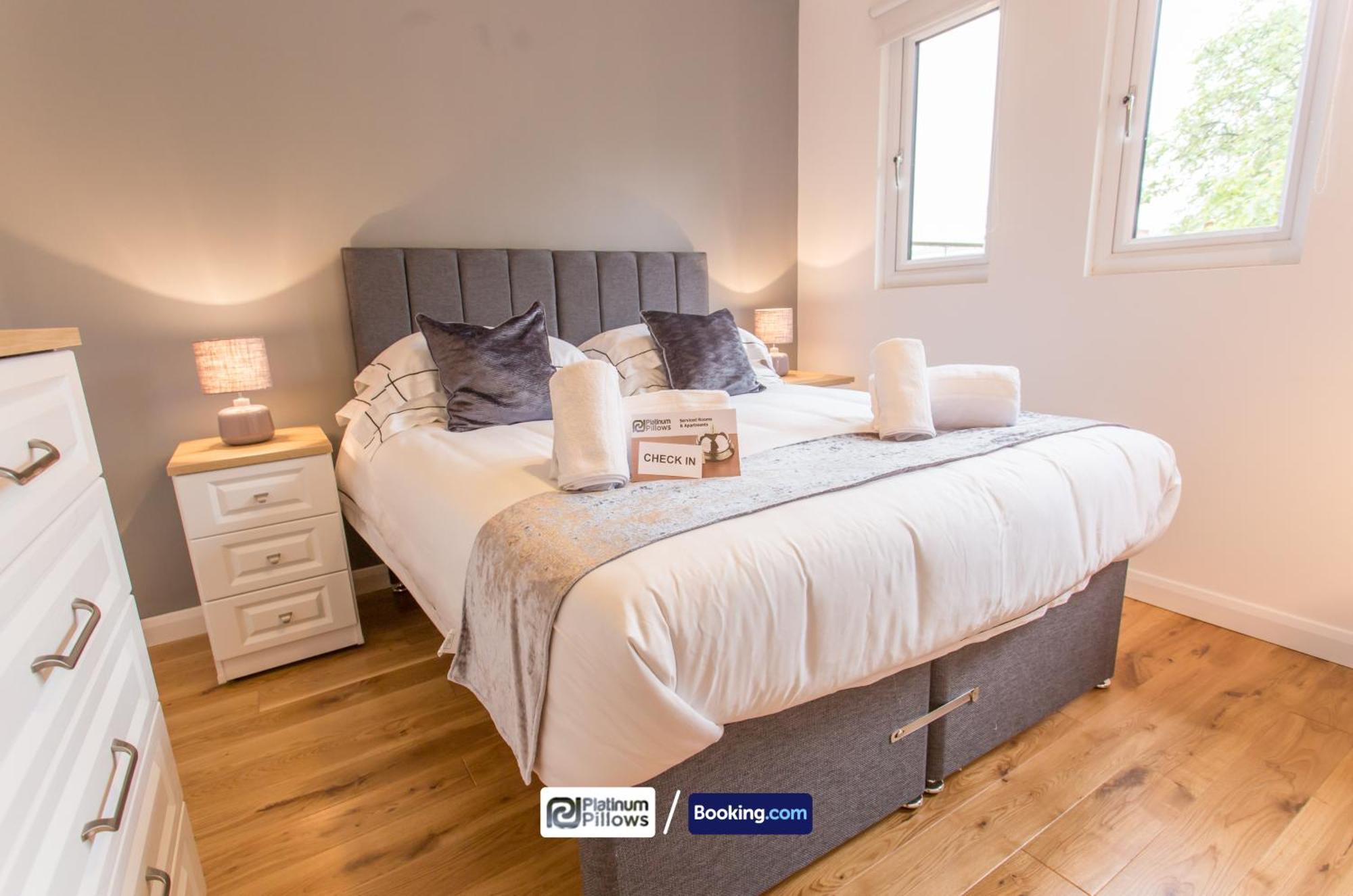 Modern Oxford 2 Bedroom Apartments, Near Headington Hospital, Families & Contractor Accommodation With Parking Exteriör bild