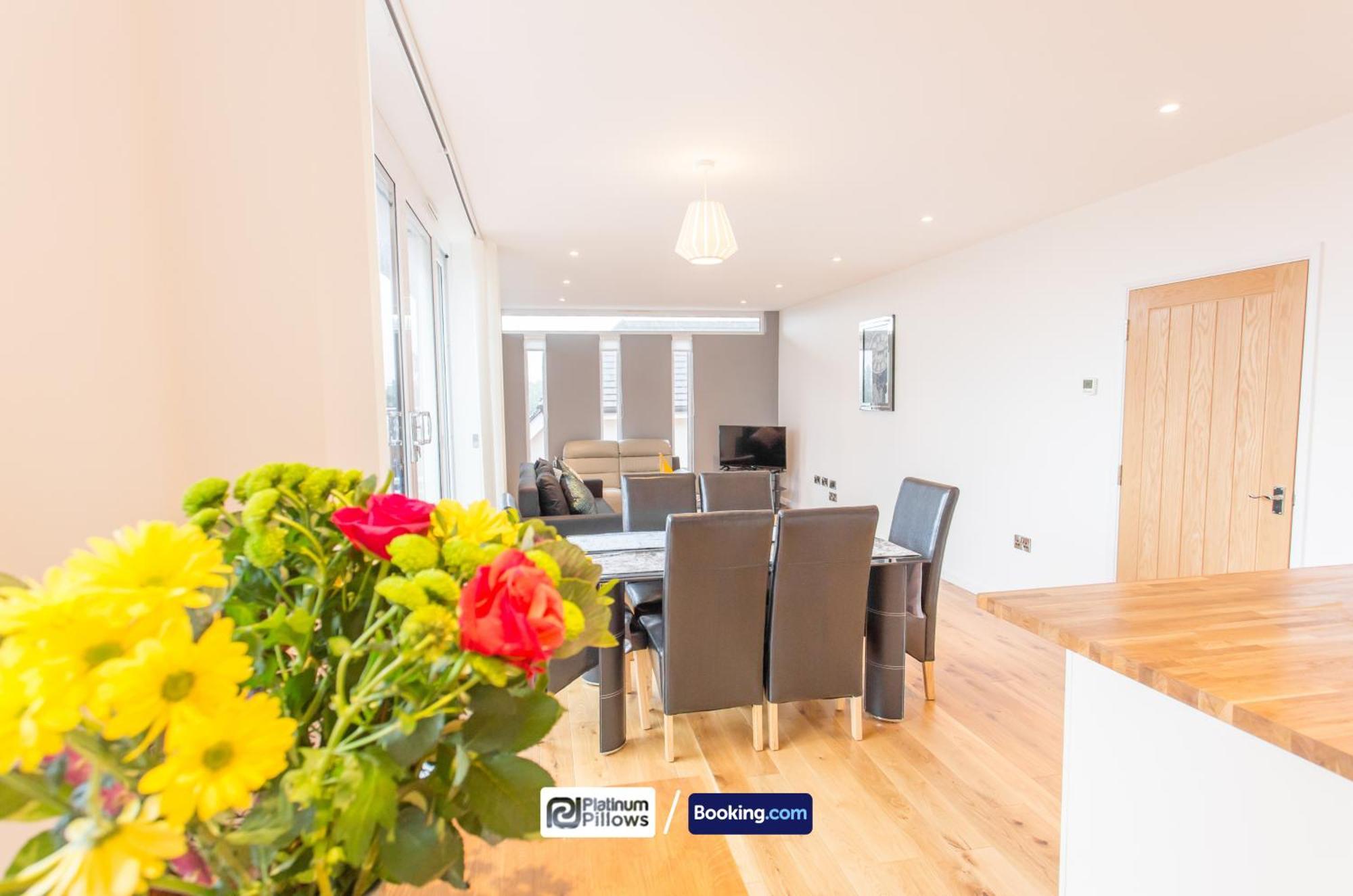 Modern Oxford 2 Bedroom Apartments, Near Headington Hospital, Families & Contractor Accommodation With Parking Exteriör bild